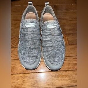 Skechers women’s Gray Slip-On Sneakers